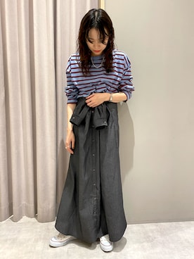 「コンバース ハイカット」｜「アイテム（ワンピース/ドレス）」を使った、ｈｉｉｒｏさん（レディース・163cm）の夏コーディネート