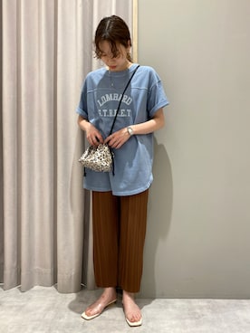「ピグメント」｜「アイテム（アクセサリー）」を使った、ｈｉｉｒｏさん（レディース・163cm）の夏コーディネート