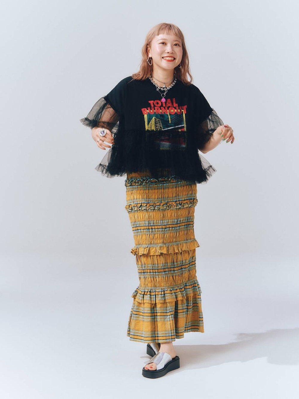 ローリーズファーム　サトムラ　主役級Tシャツ 一枚でスタイリングが決まるTシャツ」 【LOWRYS FARM】“主役T