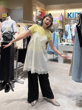 サトムラさん（レディース・164cm）の春コーディネート