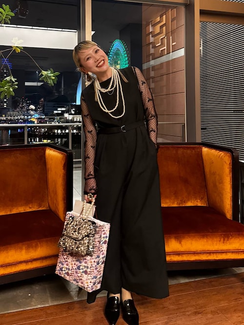 ベルトオールインワンセット 579639（ワンピース）｜LOWRYS FARM