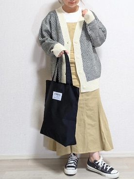 「Per sist ence（パーシエンス）のアイテム（ワンピース/ドレス）」を使った、MＩNAさん（レディース・150cm）の秋コーディネート
