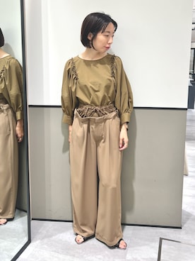 「Editt by YECCA VECCA（エディットバイイェッカヴェッカ）のアイテム」を使った、harukaさん（骨格ナチュラル・レディース・154cm）の夏コーディネート