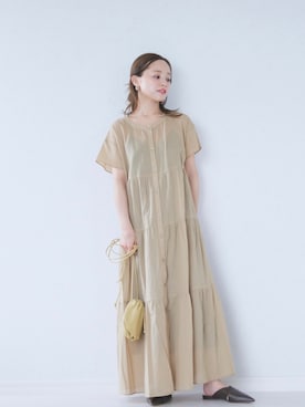 田中亜希子さん(レディース・145cm)の夏コーディネート