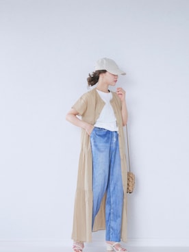 田中亜希子さん(レディース・145cm)の夏コーディネート
