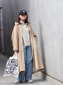 ROPÉ【エディター三尋木奈保さんコラボ】ステンカラーコート ROPE' (ロペ)が、人気エディター三尋木奈保さんとコラボレーション