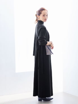 田中亜希子さん(レディース・145cm)の秋コーディネート