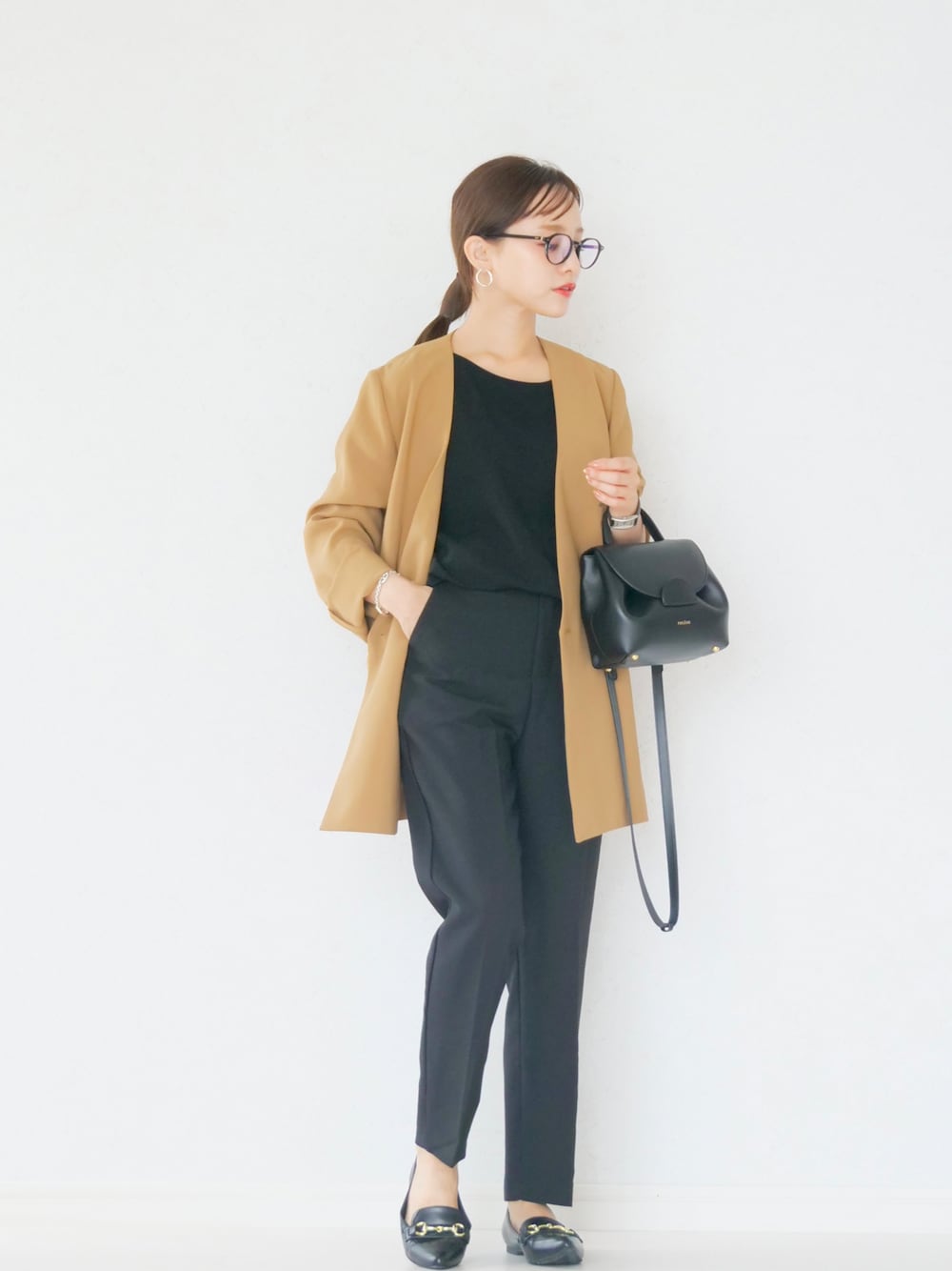 【定価3.1万】ガリャルダガランテ　とろみ感Vジャケット　ノーカラージャケット 定価3.1万】ガリャルダガランテ とろみ感Vジャケット ノーカラー