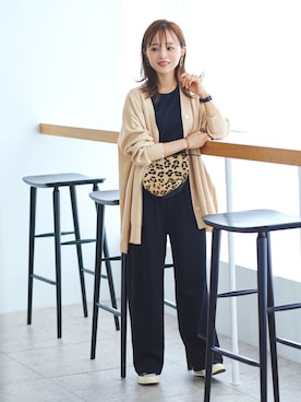 田中亜希子さん（レディース・145cm）の秋コーディネート