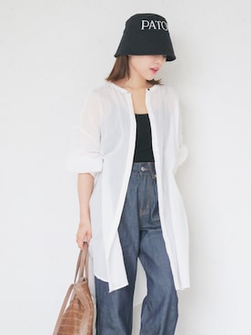 田中亜希子さん(レディース・145cm)の夏コーディネート