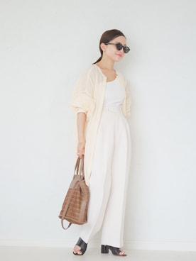 田中亜希子さん(レディース・145cm)の夏コーディネート