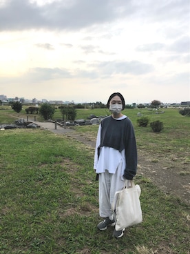 「ENFOLD（エンフォルド）のアイテム」を使った、masumiさん（レディース・158cm）の秋コーディネート