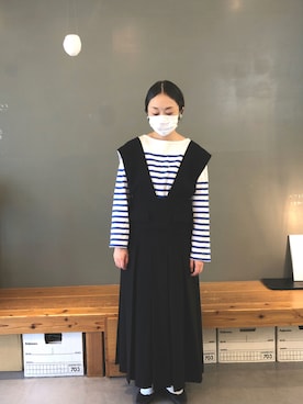 「ENFOLD（エンフォルド）のアイテム」を使った、masumiさん（レディース・158cm）の秋コーディネート