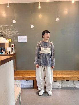 「MoonStar（ムーンスター）のアイテム」を使った、masumiさん（レディース・158cm）の春コーディネート