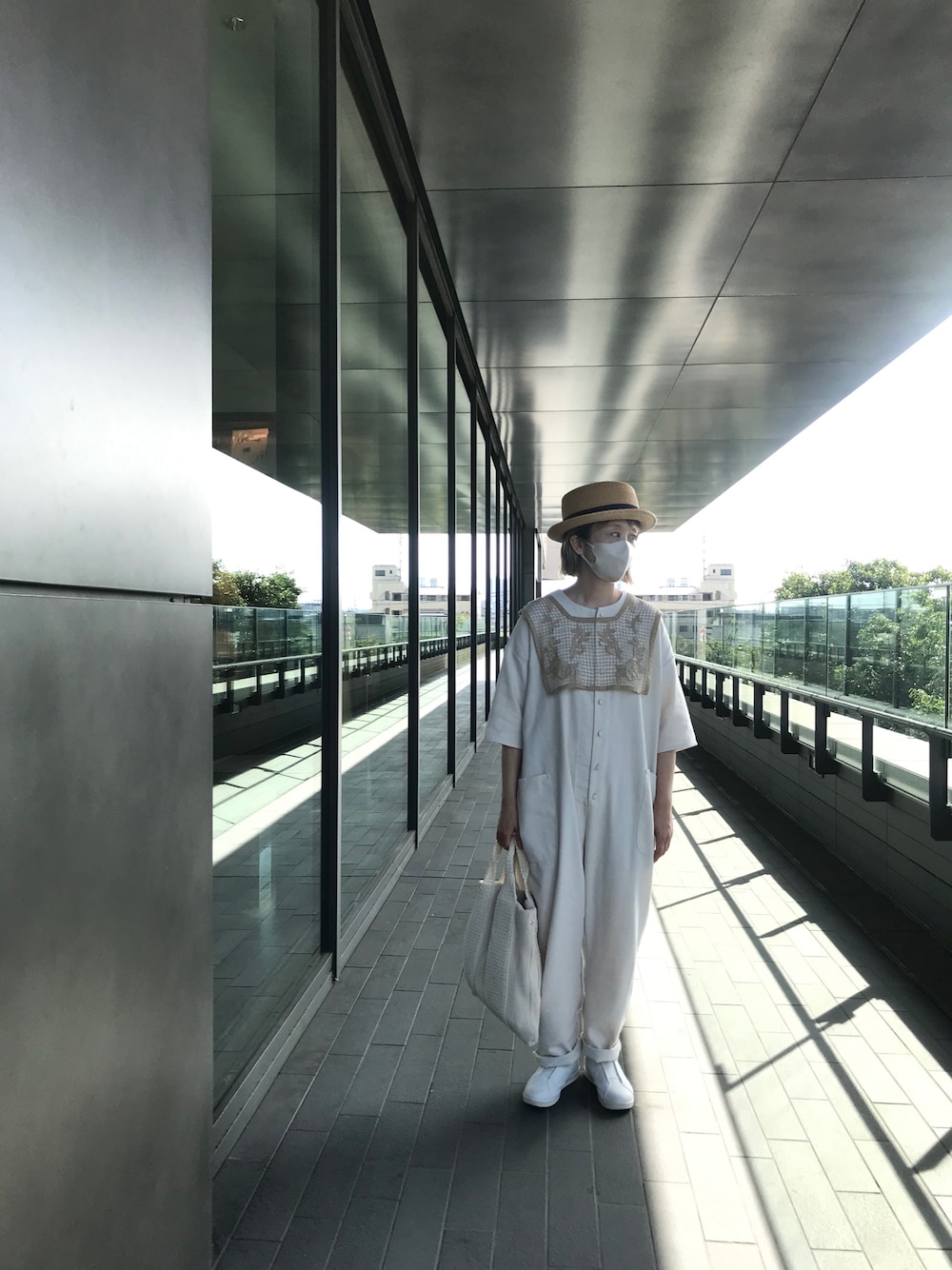 6（ロク）の「＜6(ROKU)＞LACE BIB/トップス Ψ（その他トップス