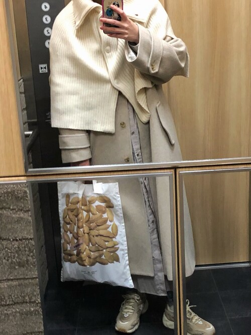 SLOBE IENA（スローブイエナ）の「SUPER100 ステンカラーコート