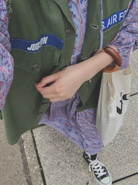 「JOURNAL STANDARD relume（ジャーナルスタンダード　レリューム）のアイテム（ワンピース/ドレス）」を使った、のんみちさん（レディース・158cm）の夏コーディネート