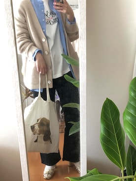 「SLOBE IENA（スローブイエナ）のアイテム（サンダル）」を使った、のんみちさん（レディース・158cm）の冬コーディネート