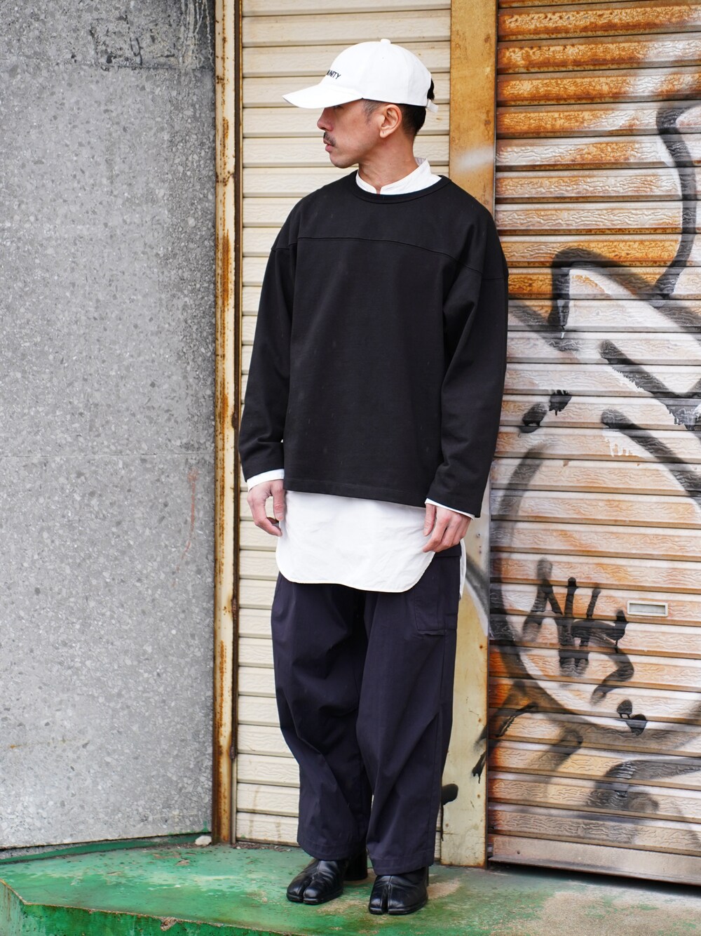 shiun（シウン）の「COTTON FOOTBALL L/S TEE（Tシャツ/カットソー