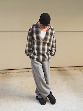 「アイテム（その他）」を使った、　MATSU  MAKOTOさん（メンズ・160cm）の秋コーディネート