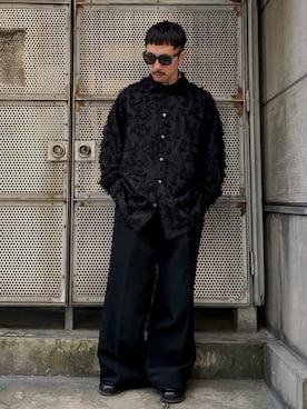 「G.O.C（ジーオーシー）のアイテム（シャツ/ブラウス）」を使った、　MATSU  MAKOTOさん（メンズ・160cm）の春コーディネート
