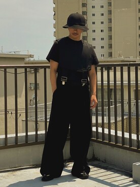 MATSU MAKOTOさん(メンズ・160cm)の夏コーディネート