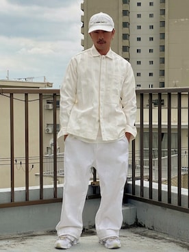 「SUNNEI（スンネイ）のアイテム」を使った、　MATSU  MAKOTOさん（メンズ・160cm）の秋コーディネート