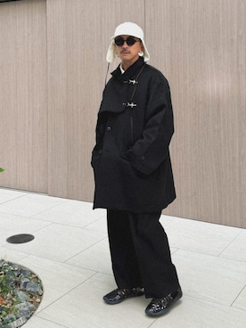 「アイテム（ジャケット/アウター）」を使った、　MATSU  MAKOTOさん（メンズ・160cm）の秋コーディネート