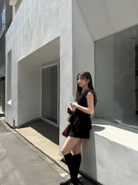 「アイテム（パンツ）」を使った、萌さん（レディース・149cm・10代）の秋コーディネート