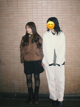 「アイテム（ワンピース/ドレス）」を使った、萌さん（レディース・149cm・10代）の秋コーディネート