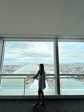 萌さん（レディース・149cm）の秋コーディネート