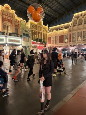 「アイテム（パンツ）」を使った、萌さん（レディース・149cm・10代）の秋コーディネート