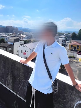 「アイテム（カーゴパンツ）」を使った、haru0000urahさん（メンズ・161cm・10代）の秋コーディネート