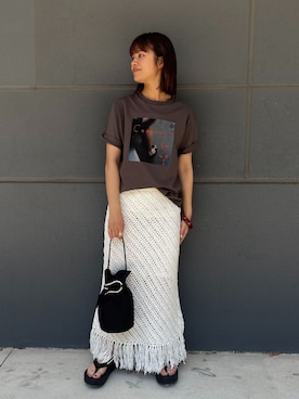 rinaさん（レディース・157cm）の春コーディネート