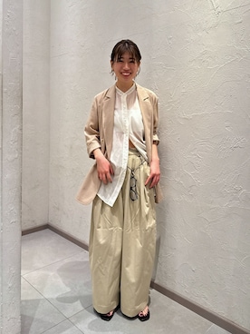 「plage（プラージュ）のアイテム」を使った、chikaさん（レディース・163cm）の春コーディネート