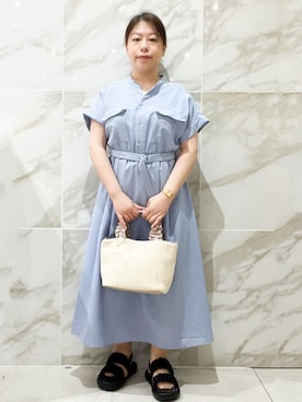 「OPAQUE.CLIP（オペークドットクリップ）のアイテム」を使った、aayyuuttさん（レディース・143cm）の夏コーディネート