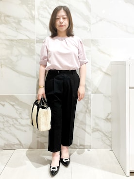 「index（インデックス）のアイテム」を使った、aayyuuttさん（レディース・143cm）の春コーディネート