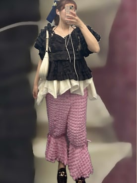 「PERNA（ペルナ）のアイテム」を使った、yktnさん（レディース・167cm）の夏コーディネート