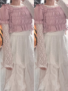 「dazzlin（ダズリン）のアイテム」を使った、yktnさん（レディース・167cm）の春コーディネート