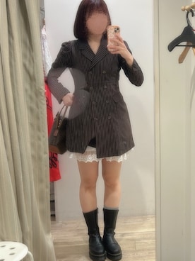 「dazzlin（ダズリン）のアイテム」を使った、yktnさん（レディース・167cm）の春コーディネート