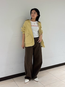 松田美咲さん(レディース・158cm)の秋コーディネート