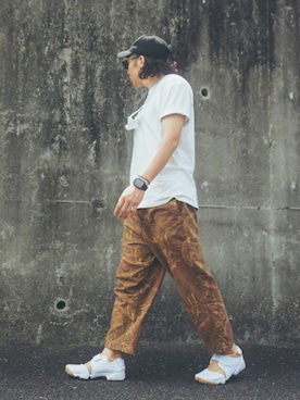 「JOURNAL STANDARD（ジャーナルスタンダード）のアイテム（ブルゾン）」を使った、hechimaさん（メンズ・172cm）の夏コーディネート
