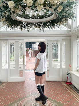 「GRL（グレイル）のアイテム（その他パンツ）」を使った、skym03さん（レディース・163cm）の秋コーディネート