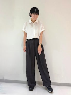 つむこさん（レディース・165cm）の夏コーディネート