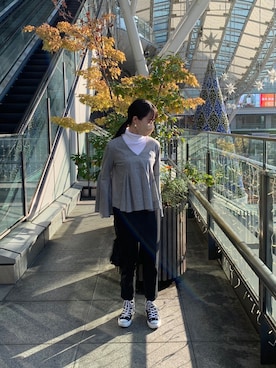「DRWCYS（ドロシーズ）のアイテム」を使った、MIYUさん（レディース・158cm）の秋コーディネート