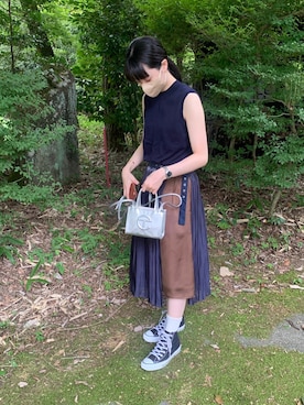 「TELFAR」｜MIYUさん（レディース・158cm）の夏コーディネート