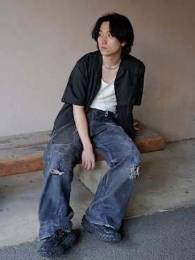 shun.loさん（メンズ・174cm）の夏コーディネート