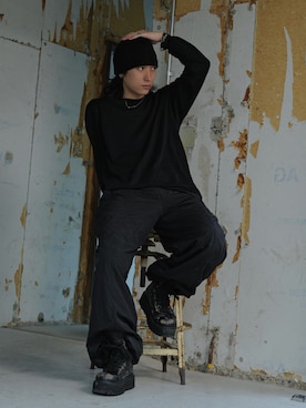 「GRANCY（グランシー）のアイテム」を使った、SHUNさん（メンズ・175cm）の秋コーディネート