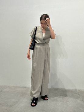 「select MOCA Et（セレクトモカエト）のアイテム」を使った、noaさん（レディース・163cm）の夏コーディネート