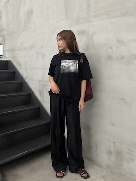 「select MOCA（セレクトモカ）のアイテム（バッグ）」を使った、noaさん（レディース・163cm）の夏コーディネート